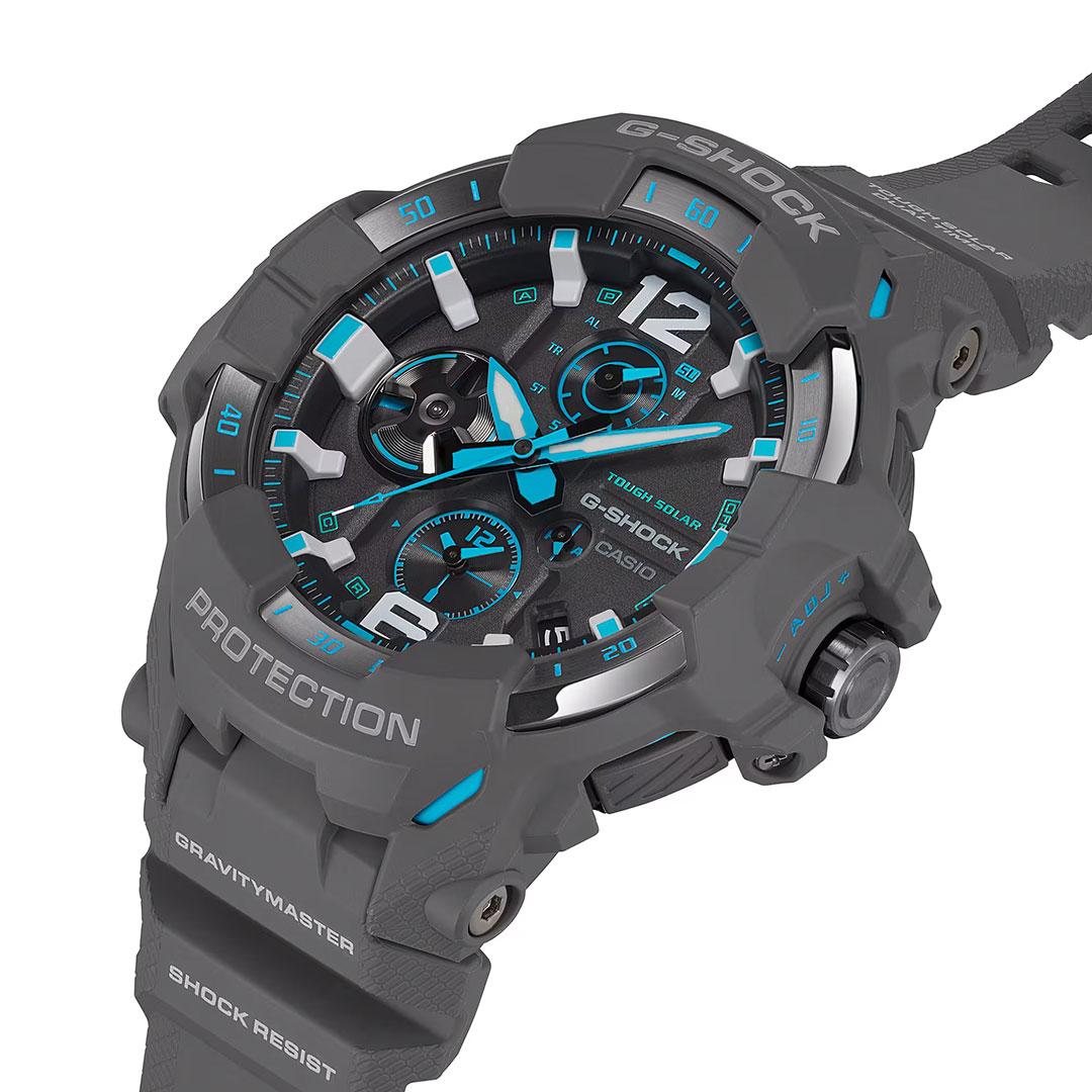 Casio G-Shock Gravitymaster GRB300-8A2 (grey/blue) side