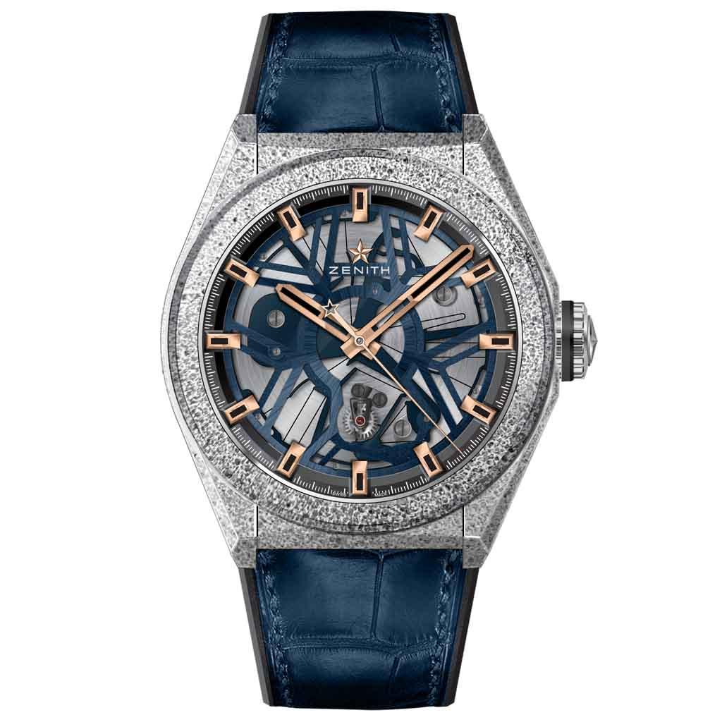 Zenith Defy Lab 27.9000.342/78.R582 blue rose gold